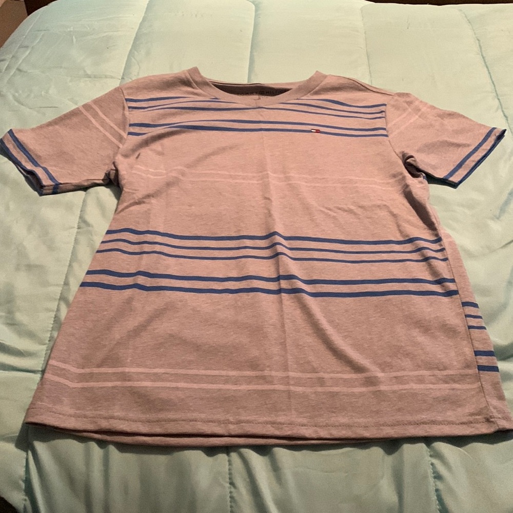 Tommy Hilfiger blue and Grey T-shirt